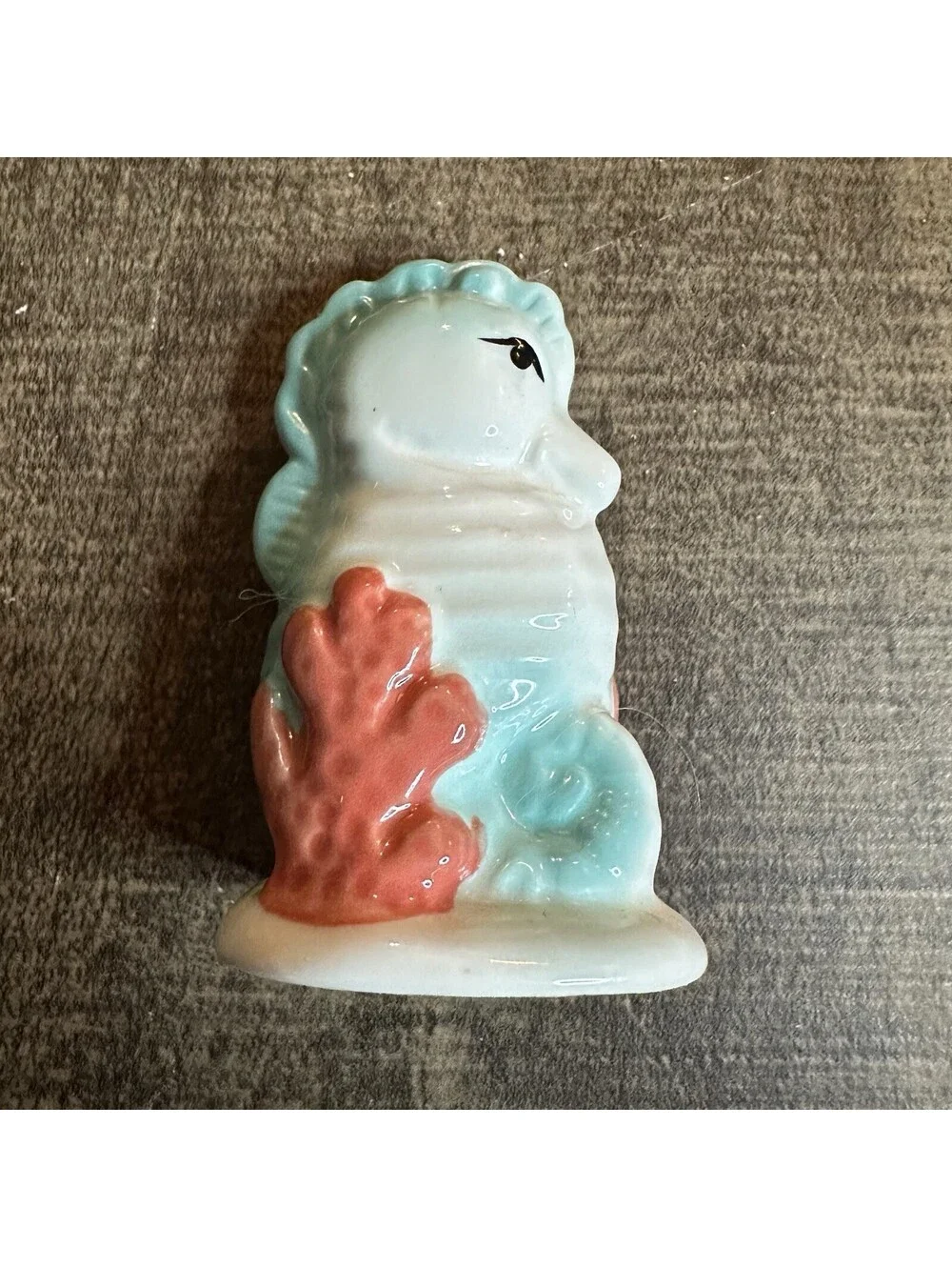 Vintage Ceramic Seahorse Salt Shaker
